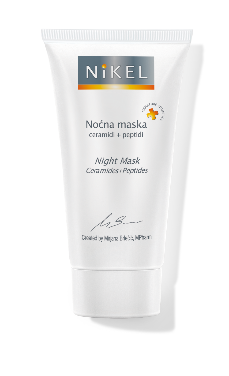 NiKEL Night Face Mask with Ceramides and Peptides for Skin Renewal and Hydration During the Night